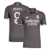 Real Madrid MBAPPÉ #9 Drittes Auswärts-Fußballtrikot Authentisch 2024/25